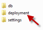 sample folder has deployment